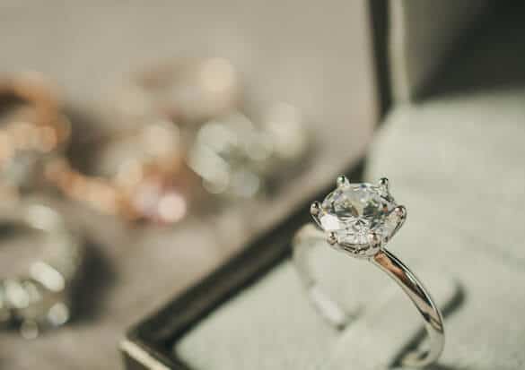 Evelyn 1ct Oval Lab Diamond Ring | Fiona Diamonds