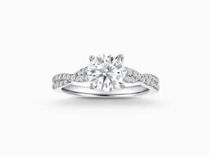 Ring To Propose, Twist Diamond Engagement Ring